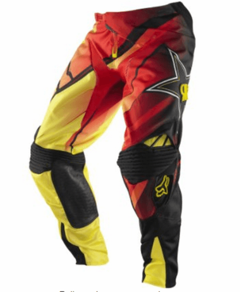 yellow motocross pants