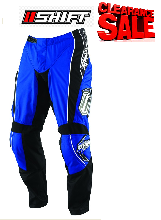 MX CLEARANCE! SHIFT Motocross pants #40 Dirt Bike MX (Yamaha blue) -  Bargain Bike Bits