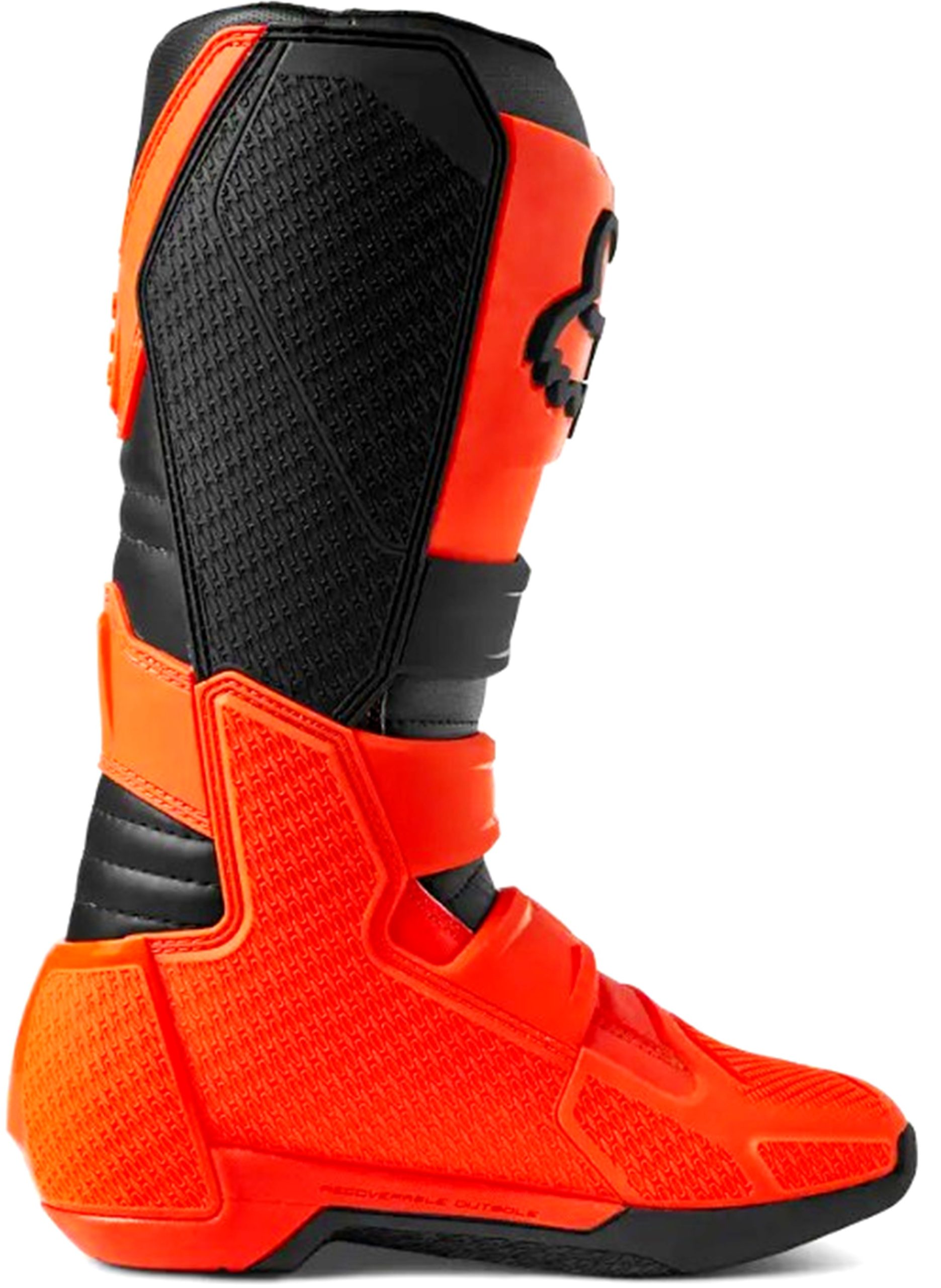 FOX COMP Motocross Boots MX Dirt bike Off Road (FLURO ORANGE)