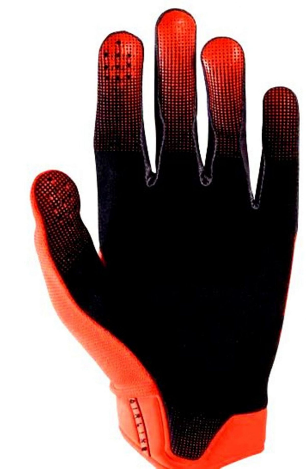 CLEARANCE! Fox Airline Moth Motocross Dirt Bike gloves (KTM Orange/blk) Lg / 2XL
