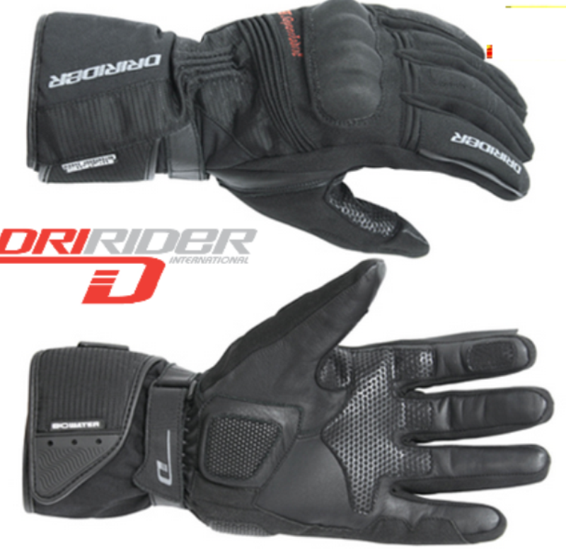 DRIRIDER Adventure 2 Motorcycle WINTER Waterproof Thinsulate Road Gloves
