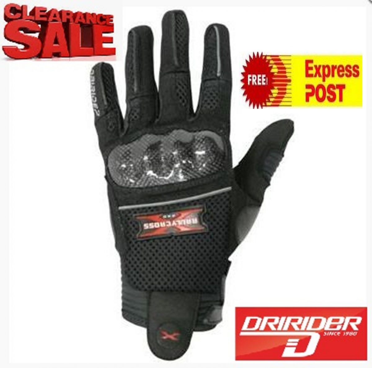CLEARANCE! NEW DRIRIDER Rally-X Pro Gloves NEW Motocross MX Dirt Bike Off Road