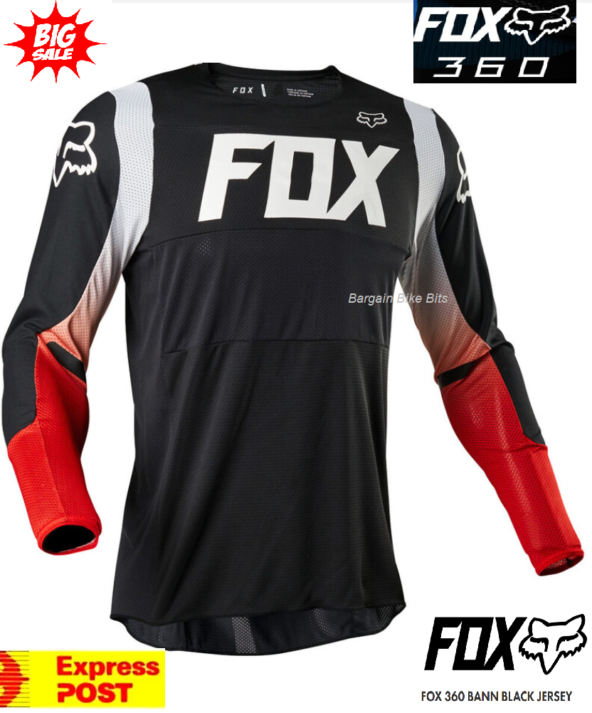 Fox MX 360 Bann Off Road Motocross Bike Riding Jersey Small suit teen ...