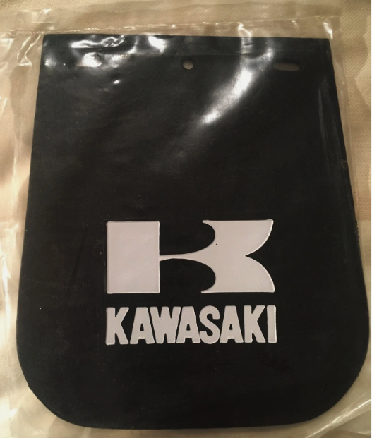 KAWASAKI Motorcycle Mudflap NEW Motorbike Rear Mud Flap Road bike