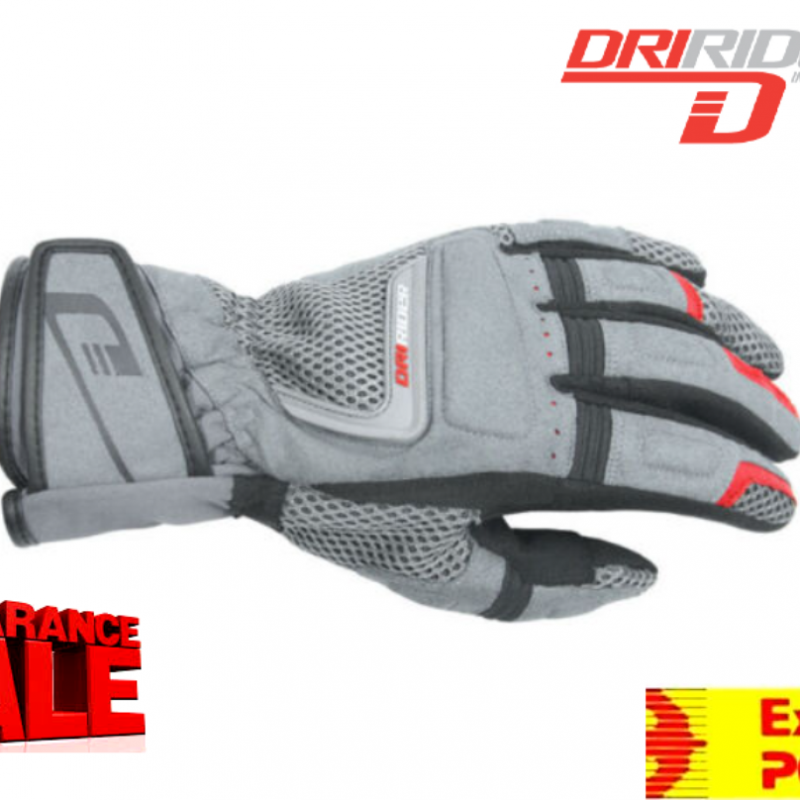 CLEARANCE! NEW DRIRIDER Vortex Adventure Gloves ATV Motocross MX Off Road