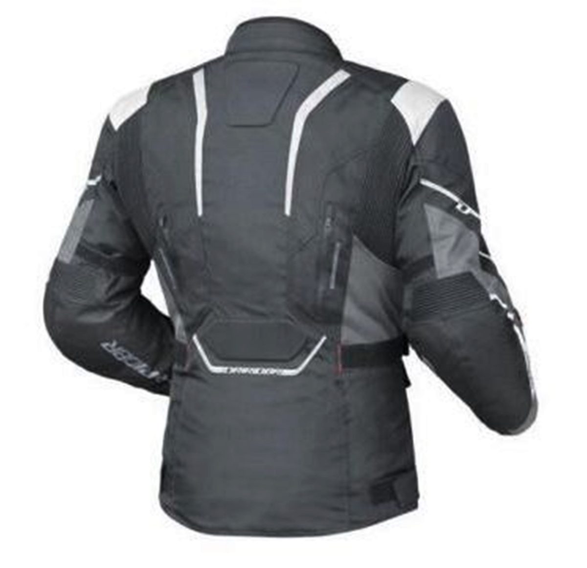 DriRider APEX 5 Mens motorcycle road jacket Black/white/grey Motorbike