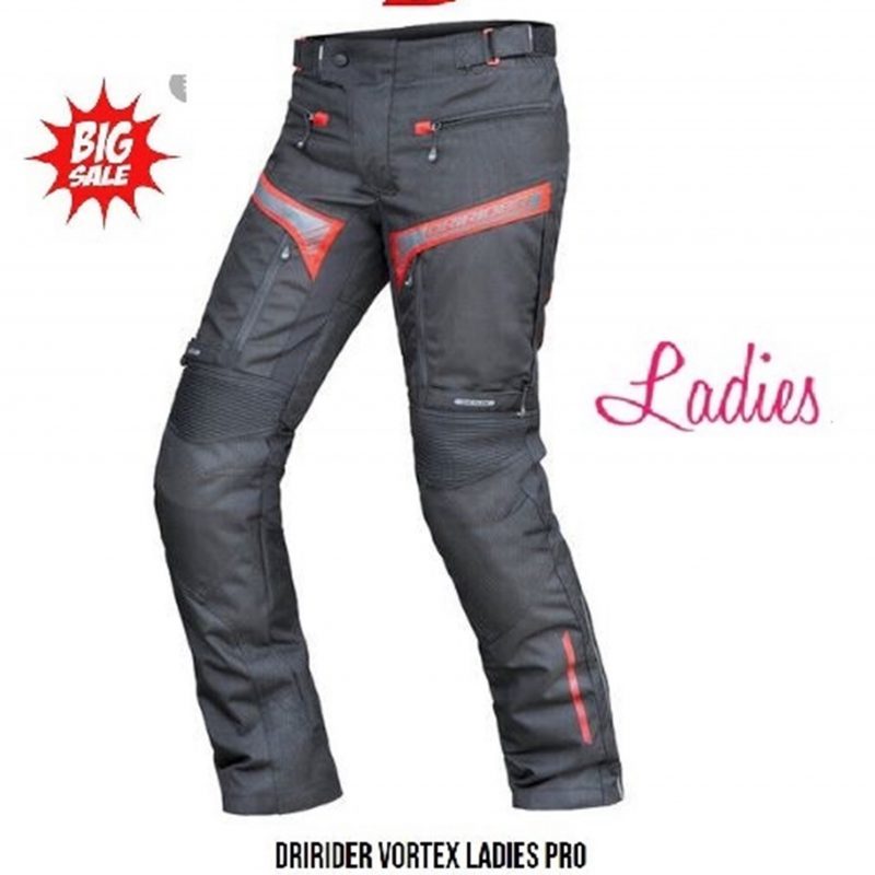 DriRider Vortex Pro Tour Womens Road Adventure Riding Pants Female rrp $359!