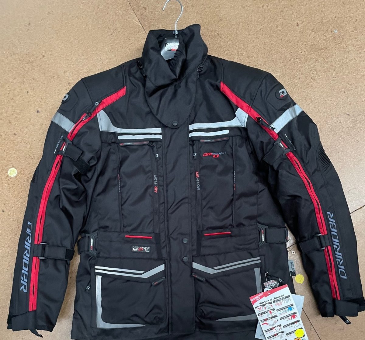 CLEARANCE!! Dririder VORTEX 2 Female Motorcycle Adventure Jacket #20 Ladies Womens rrp$499