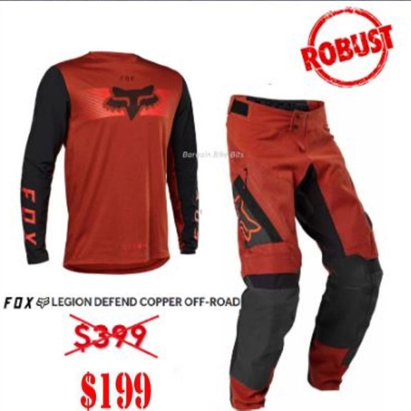 Fox LEGION DEFEND Motocross MX Dirt Bike Pants & Jersey HEAVY DUTY #32/M