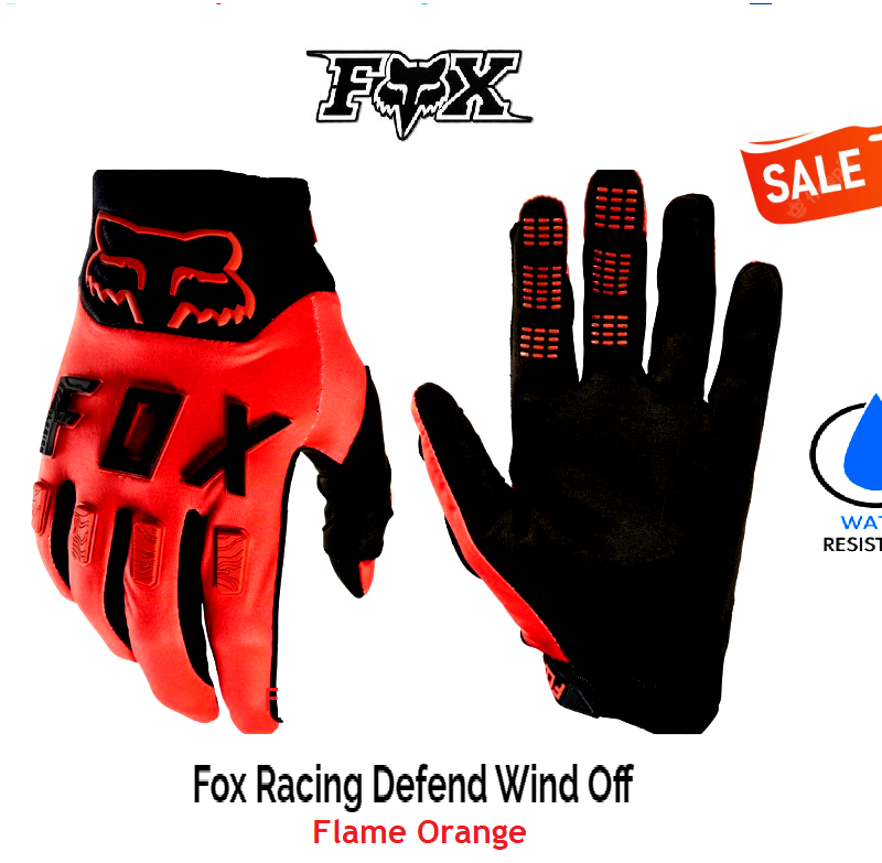 Fox Racing LEGION DEFEND Motocross Off Road Dirt Bike Gloves Water Resistant MX