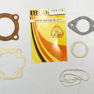 KAWASAKI G3, G4, G5 top gasket set (COPPER head gasket 50.5mm) 1970's era NOS