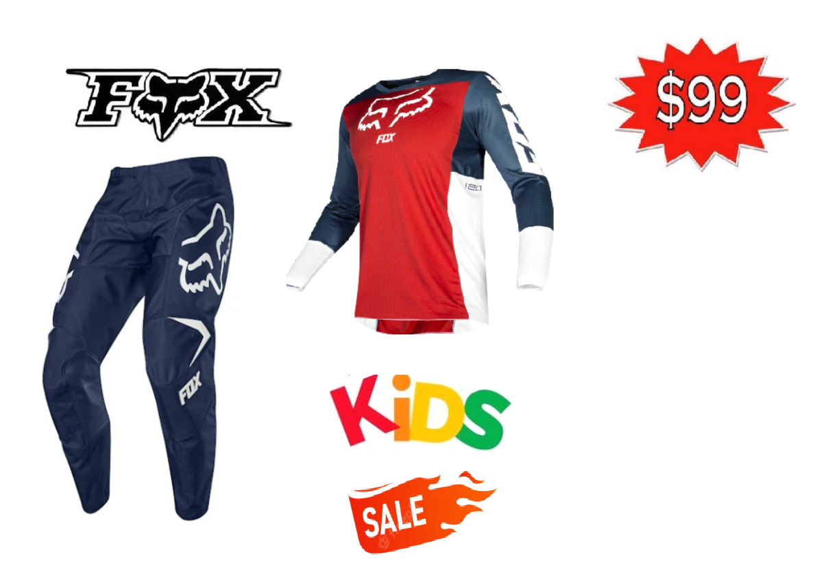 thumbnail image 2 of Fox Racing Youth 180 Bnkr Motocross Jersey - Moisture Wicking, Mesh Vents, Drop Tail, For Boys Dirt Bike Riding 2 of 11