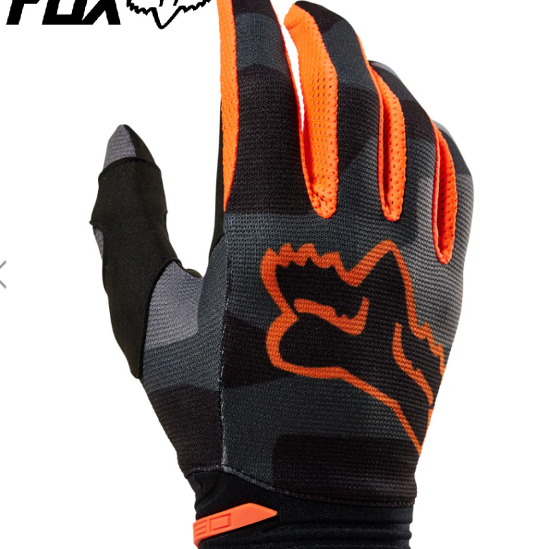 Fox Motocross Gloves KTM Orange Fox MX gloves dirt bike Off road gloves ATV BNKR