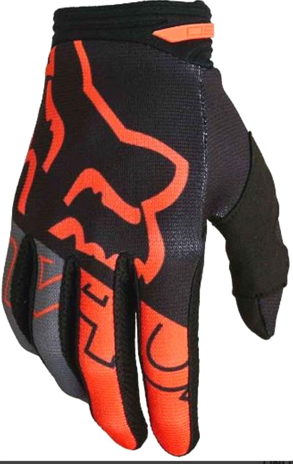 Fox Motocross Gloves KTM Orange Fox MX gloves dirt bike Off road gloves ATV
