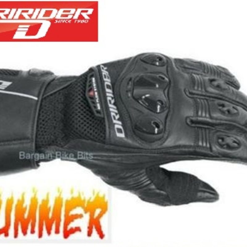 DRIRIDER AERO MESH 2 Motorcycle Gloves Summer Vented Road Motorbike Gloves