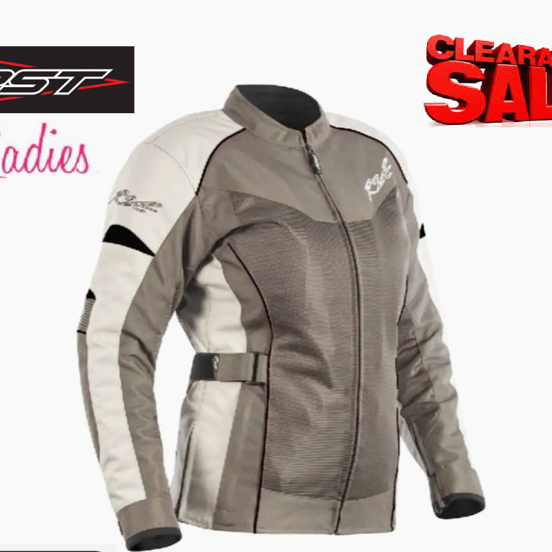 CLEARANCE! RST Female Vented Motorcycle Jacket XS/ #8 Womens Ladies Road