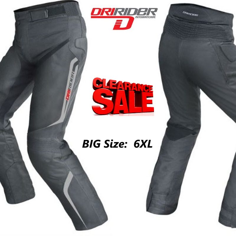CLEARANCE! DRIRIDER Blizzard 3 motorcycle road pants NEW! BIG SIZE 6XL ONLY