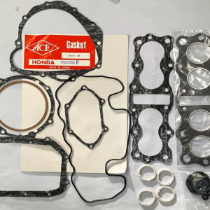 HONDA CB350F Complete Engine Gasket Set early 1970's Made in Japan NOS 350 FOUR