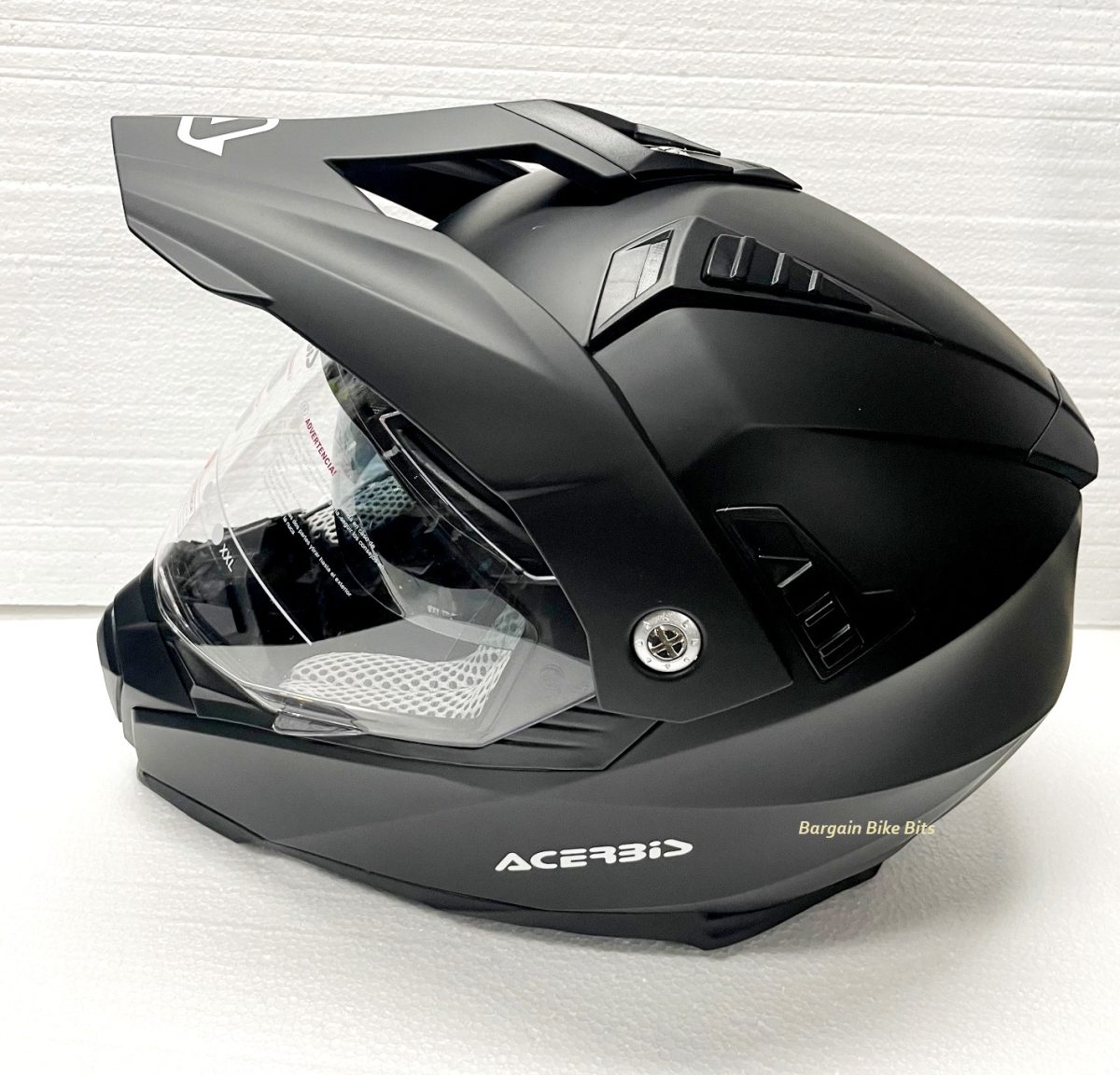 ACERBIS Road/ Off Road/Adventure Motorcycle Helmet Matt black ATV Dirt Bike