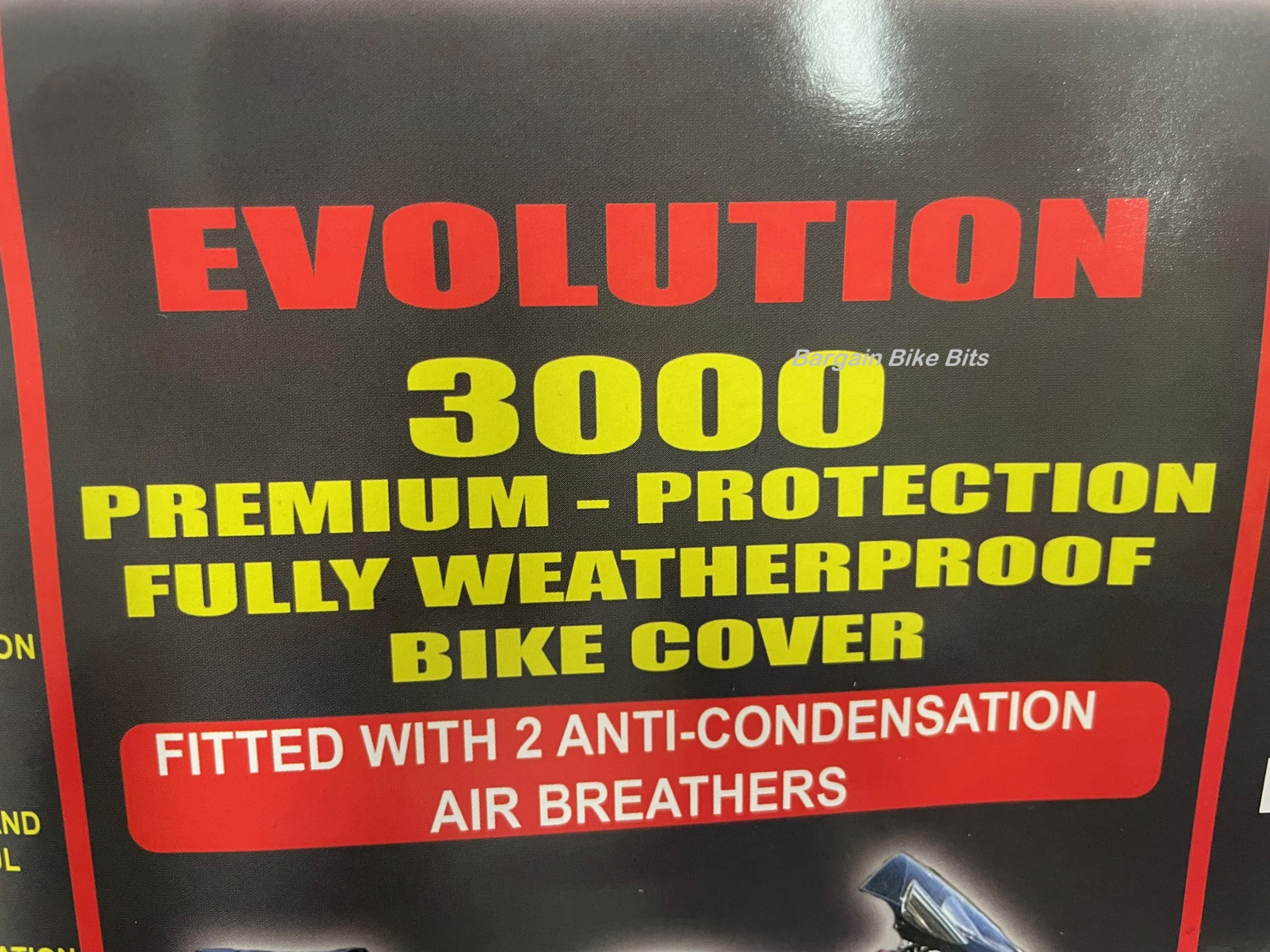 AUTOTECNICA Evolution 3000 Weatherproof Bike Cover LARGE up to 1300cc