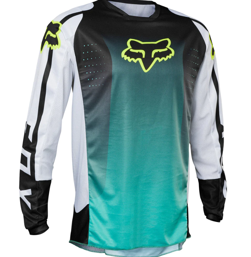 FOX LEED Motocross MX Dirt Bike Pants & Jersey 32/M (teal)
