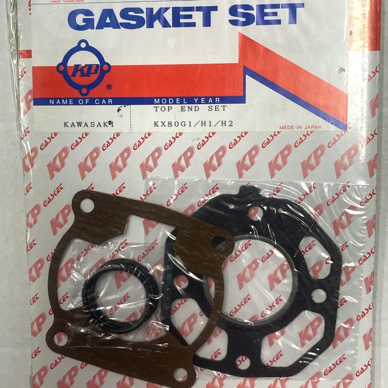 KP GASKET CO. KX80 G1/H1/H2 1986/87 Top Gasket Set Made in Japan