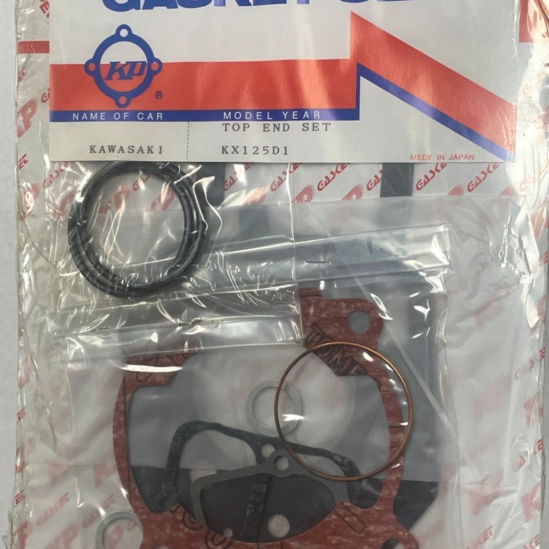 KP GASKET CO. KX125D1 1985/86 Top Engine Gasket Set Made in Japan