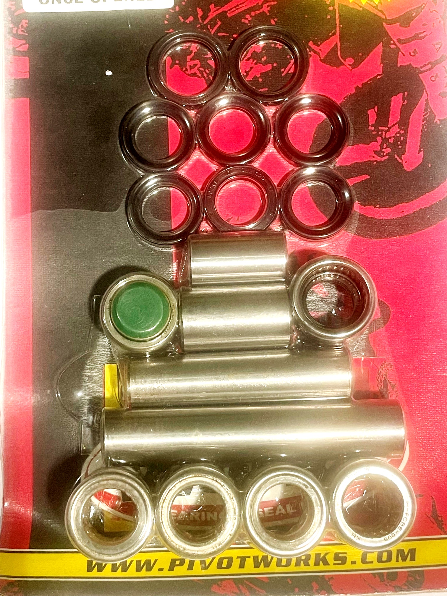Pivot Works Linkage Rebuild Kit to suit Honda CRF150F /CRF230F 2003-2017 including lower shock bearing PWLK-H61-000