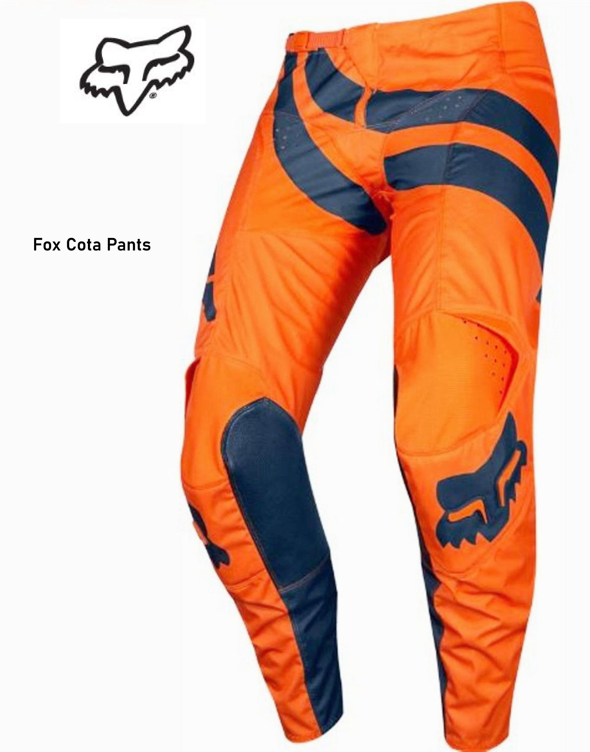 FOX Cota Motocross MX Dirt Bike Pants #32 Orange