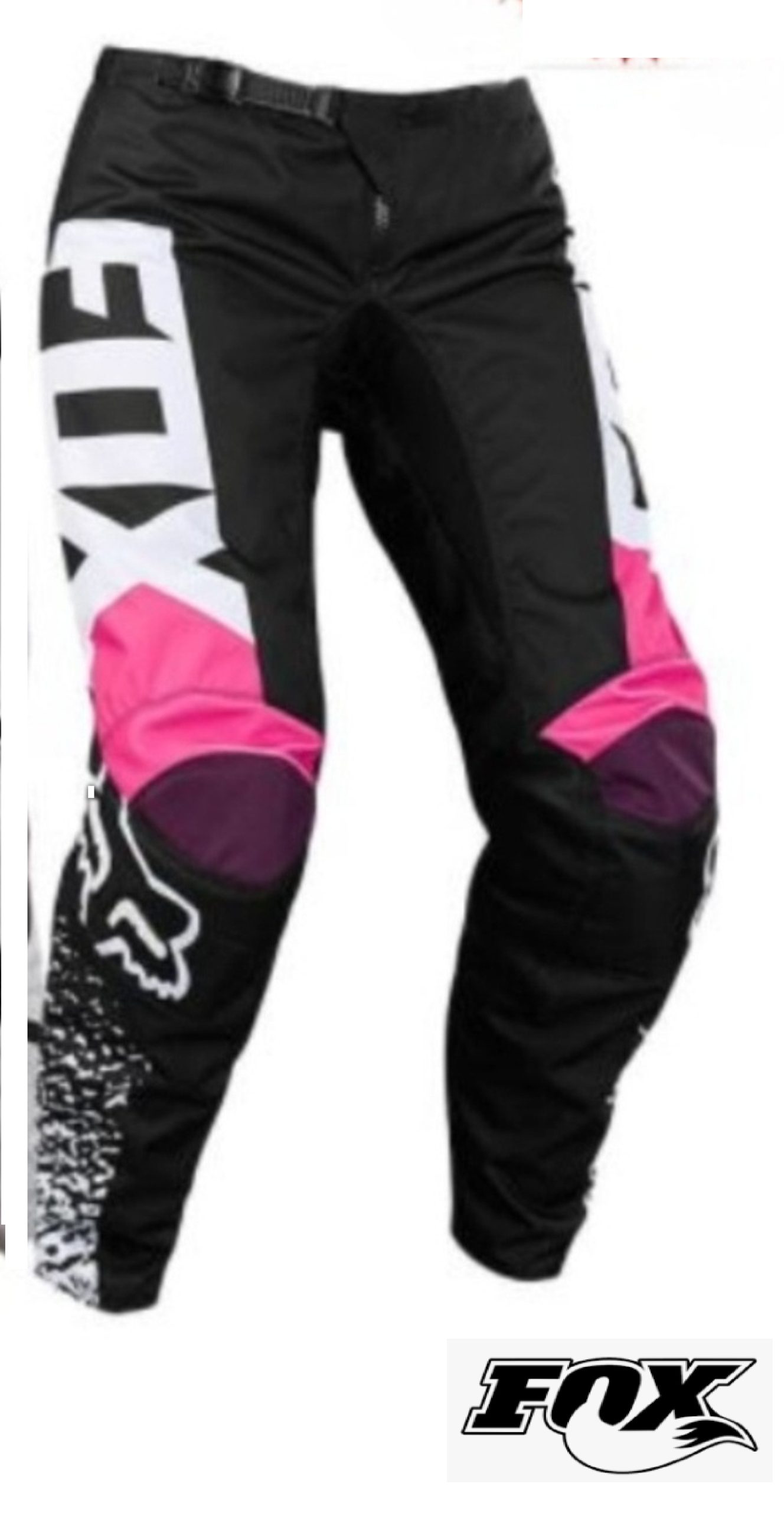 FOX Female Motocross MX Dirt Bike Pants #10 black/pink